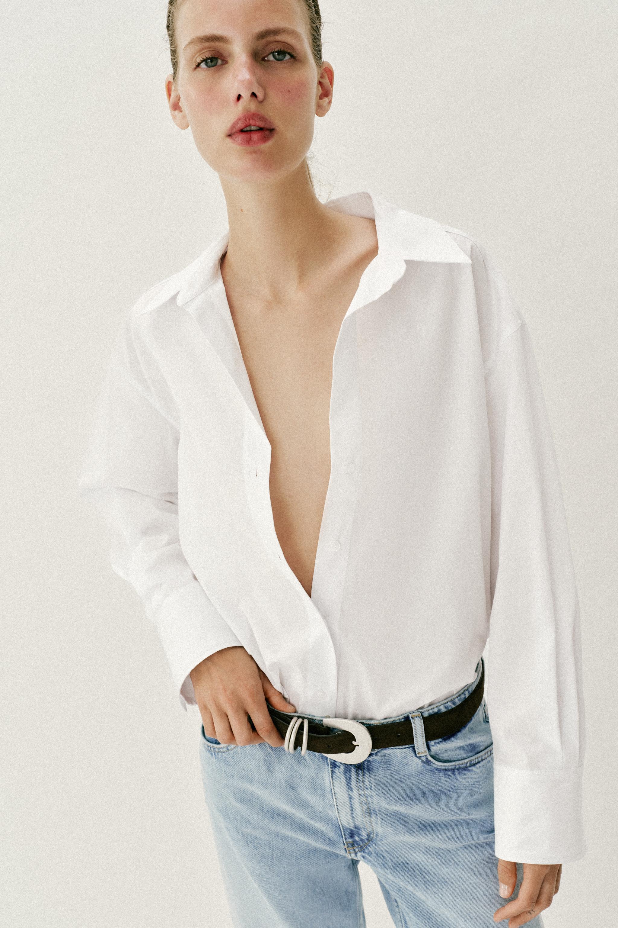 CHEMISE BASIQUE EN POPELINE